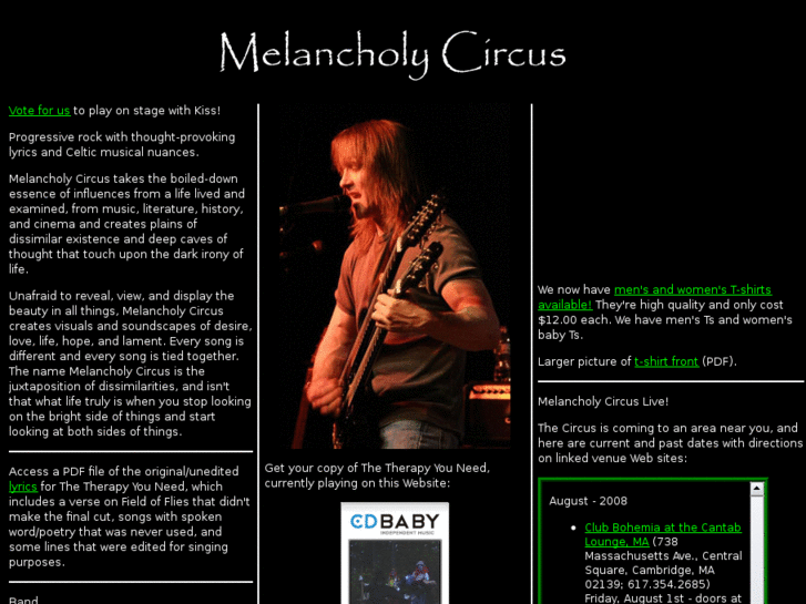 www.melancholycircus.com