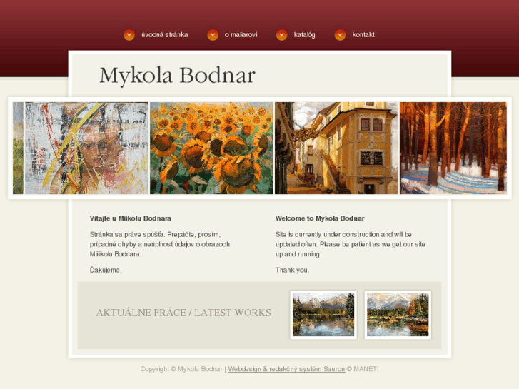 www.mykolabodnar.sk