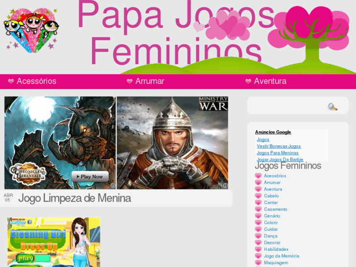 www.papajogosfemininos.com.br