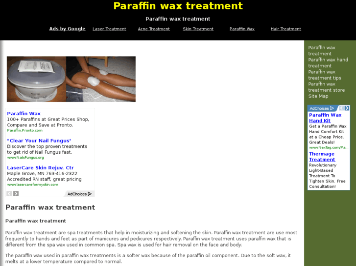 www.paraffinwaxtreatment.com