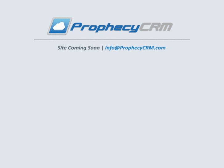 www.prophecycrm.com