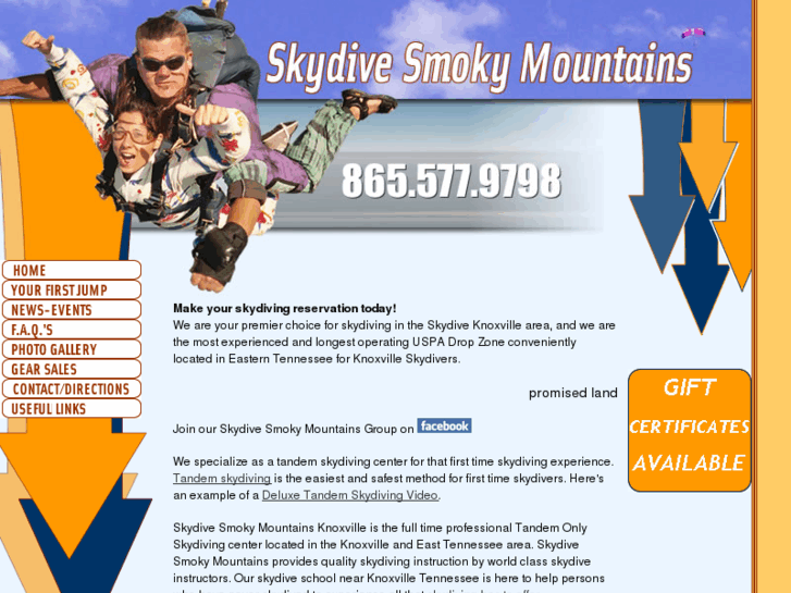 www.skydivegatlinburg.com