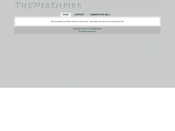 www.thewebempire.net