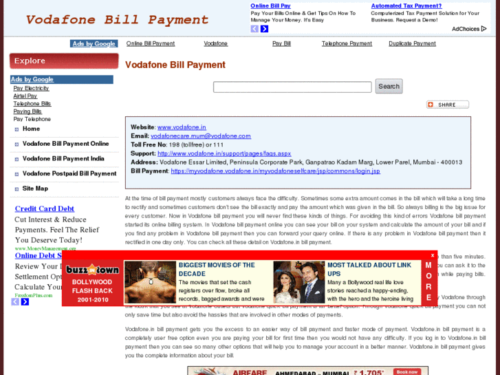 www.vodafonebillpayment.com