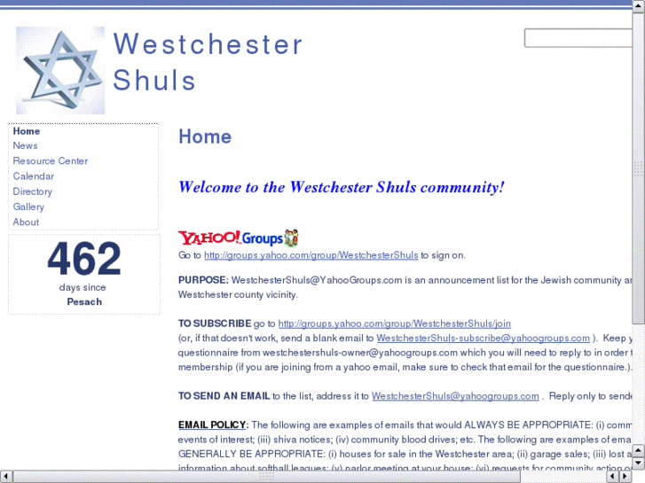 www.westchestershuls.com