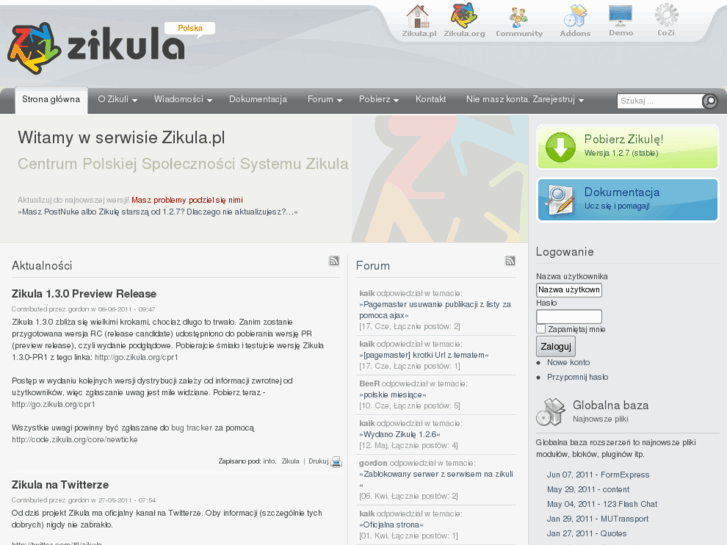 www.zikula.pl