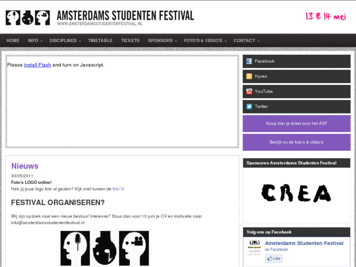 www.amsterdamsstudentenfestival.nl