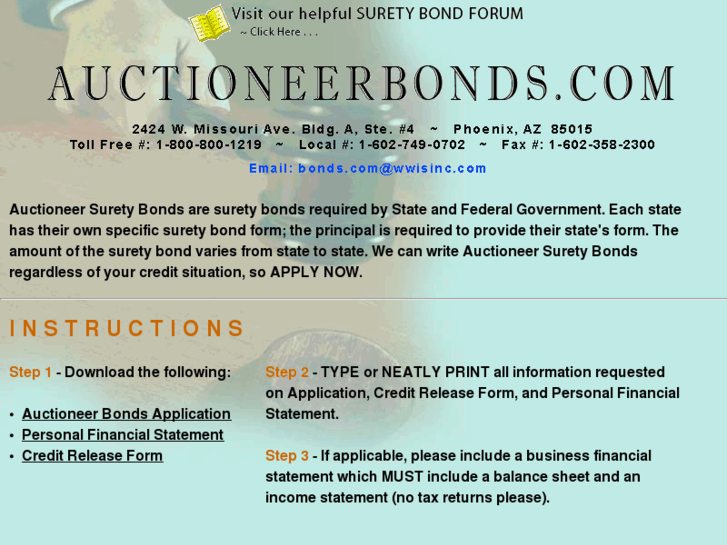 www.auctioneerbonds.com