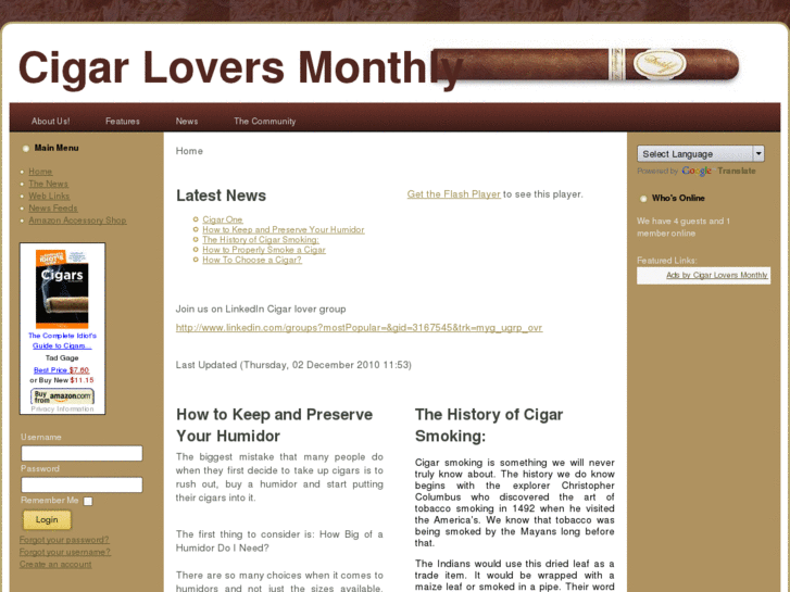 www.cigarloversmonthly.com