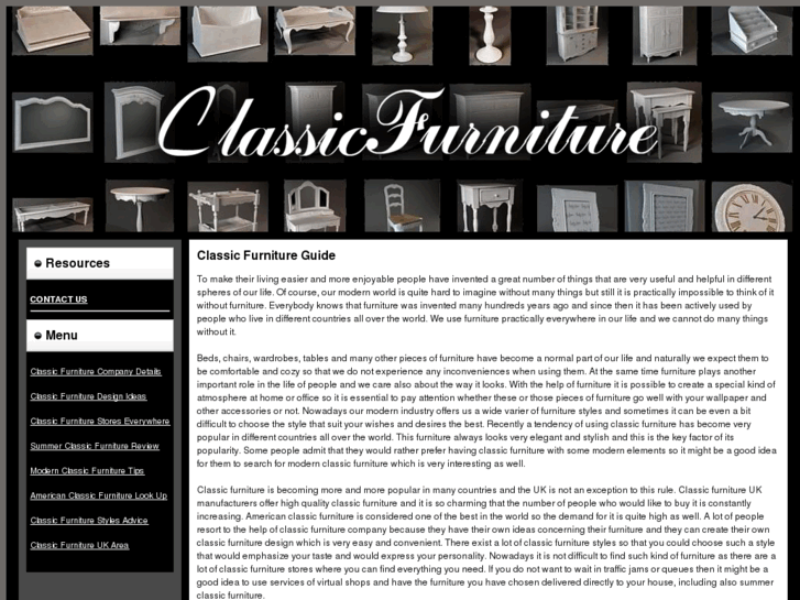 www.classicfurnitureguide.com