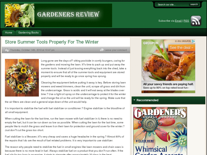 www.gardenersreview.com