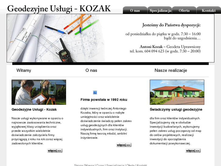 www.geodezyjneuslugi.com