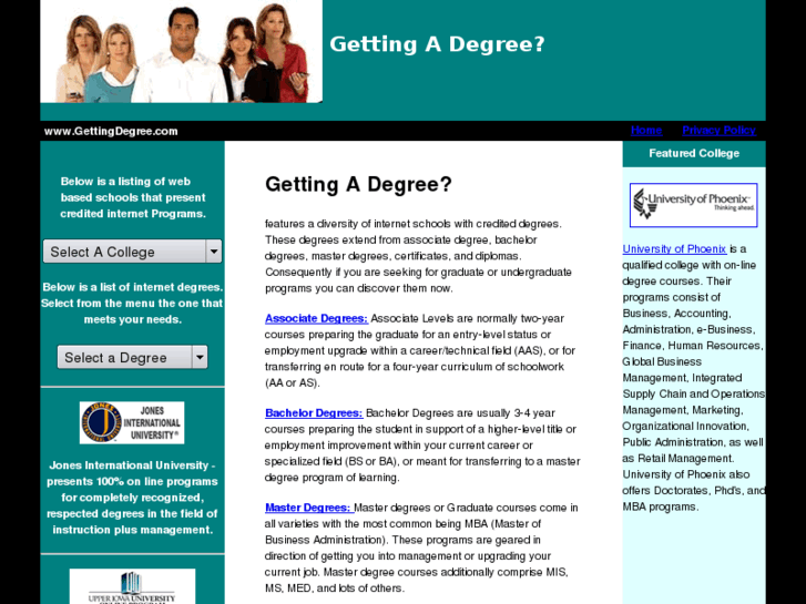 www.gettingdegree.com