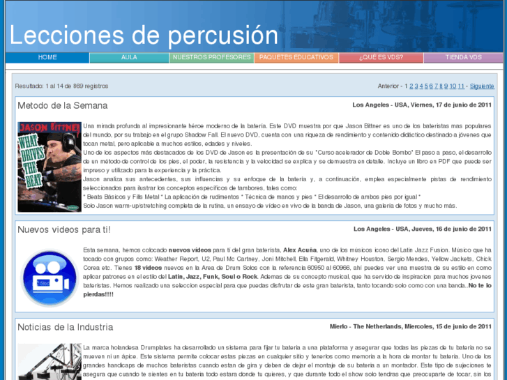 www.leccionesdepercusion.com