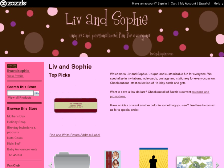 www.livandsophie.com