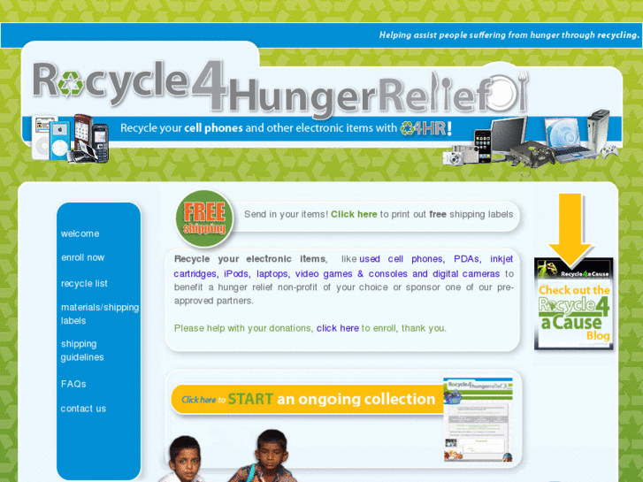 www.recycle4hungerrelief.com