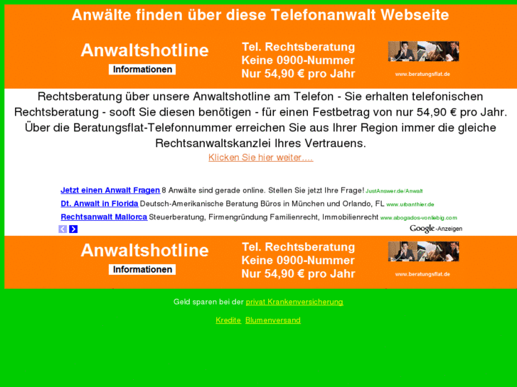 www.telefonanwalt.biz