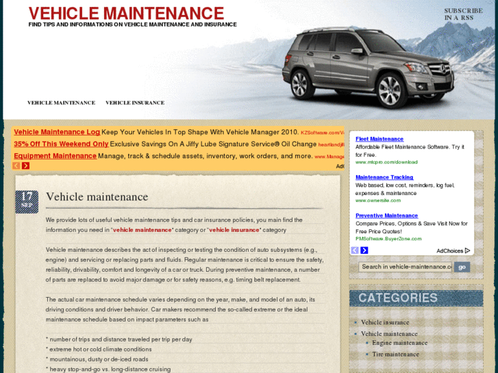 www.vehicle-maintenance.com