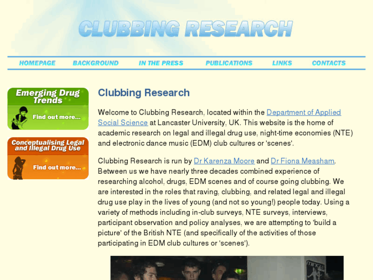 www.clubbingresearch.com