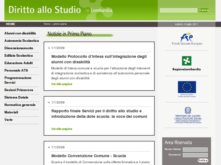 www.dirittoallostudio.net