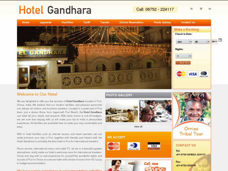 www.gandharahotel.com