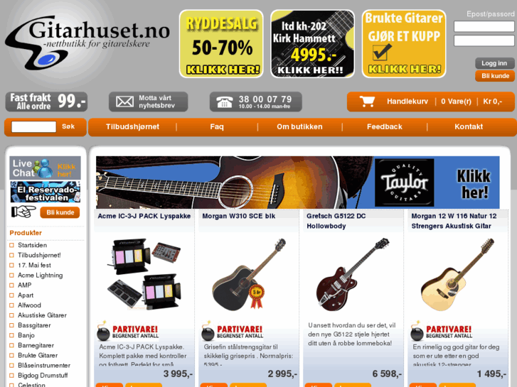 www.gitarbutikken.net