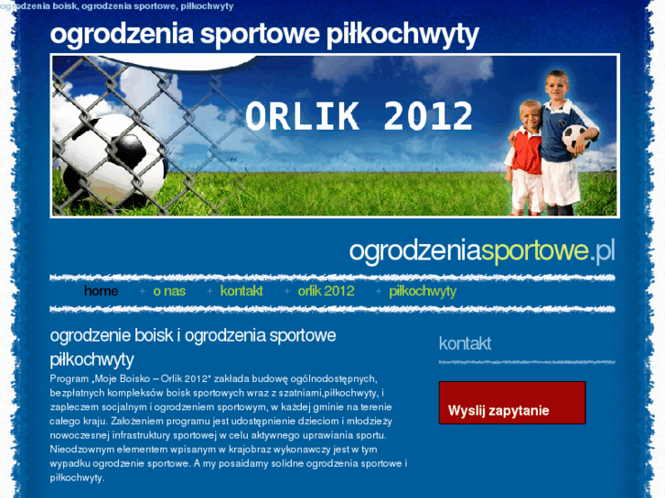www.ogrodzeniasportowe.pl