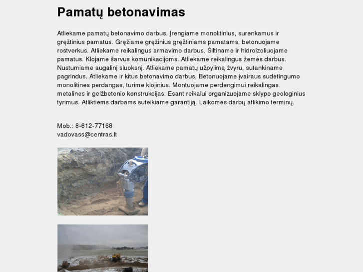 www.pamatu-betonavimas.lt