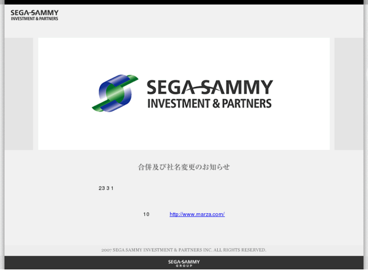 www.segasammy-invest.com