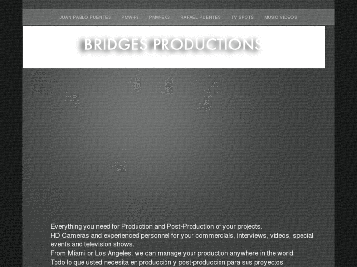 www.thebridgesproductions.com