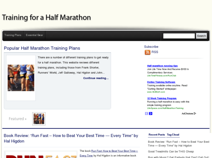 www.trainingforahalfmarathon.org