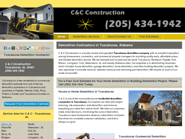 www.tuscaloosademolitioncontractors.com