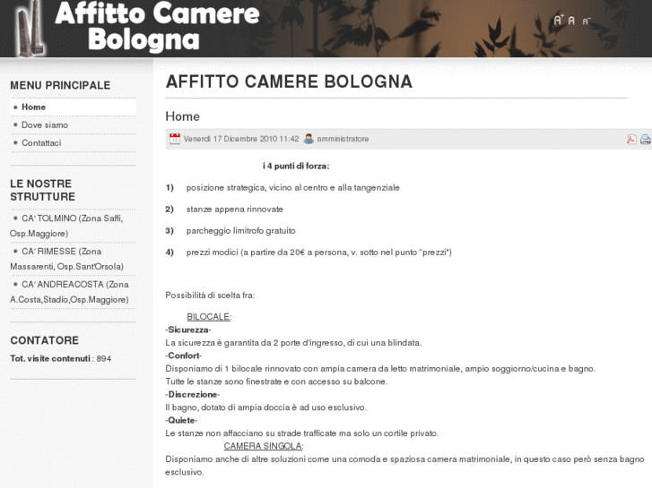 www.affittocamerebologna.com