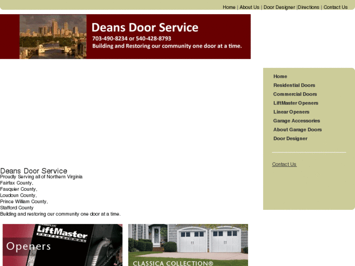 www.deansdoorservice.com