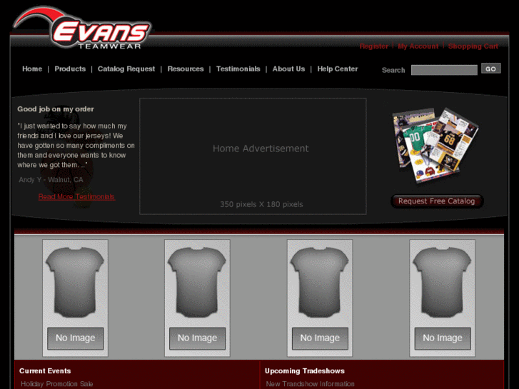 www.evansteamwear.com