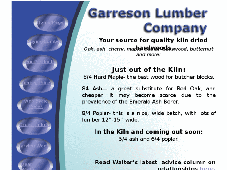 www.garresonlumber.com