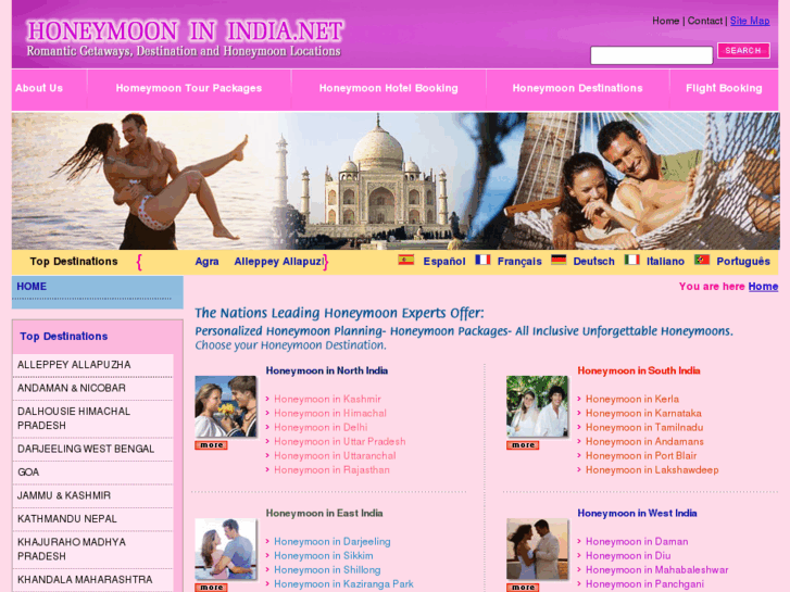 www.honeymooninindia.net