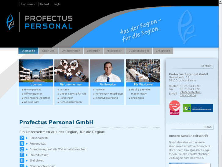 www.profectus-personal.com