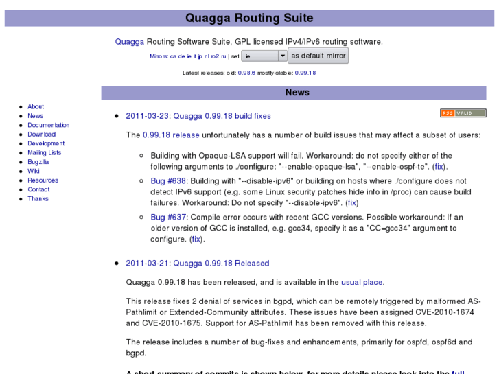 www.quagga.net