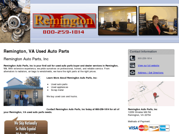www.remingtonautoparts.net