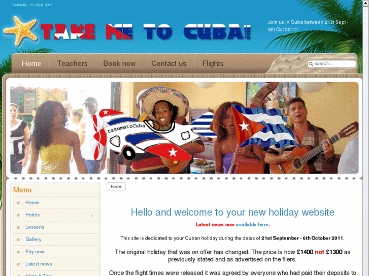 www.takemetocuba.co.uk