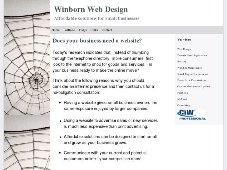 www.winbornwebdesign.com