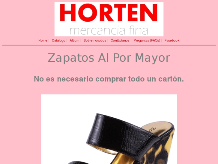 www.zapatosalpormayor.com