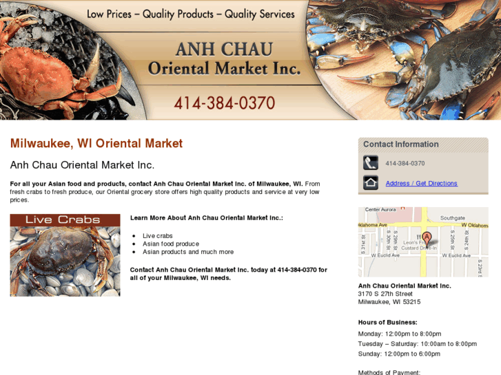 www.anhchauorientalmarket.com