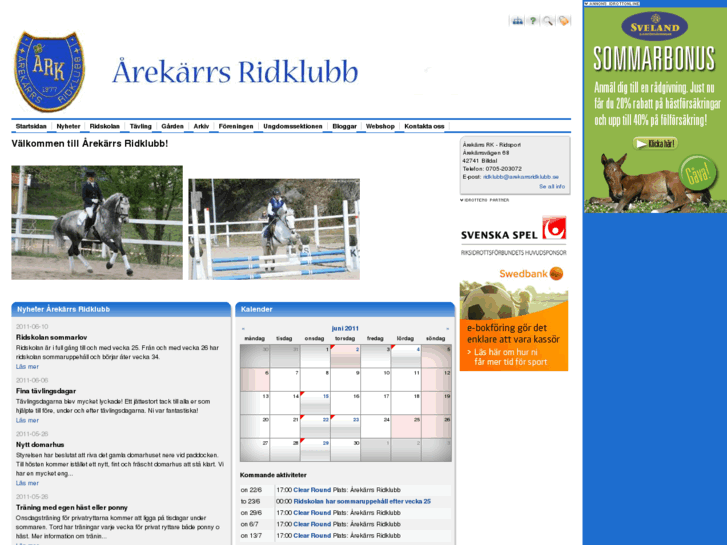 www.arekarrsridklubb.se