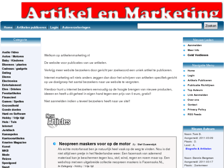 www.artikelenmarketing.nl