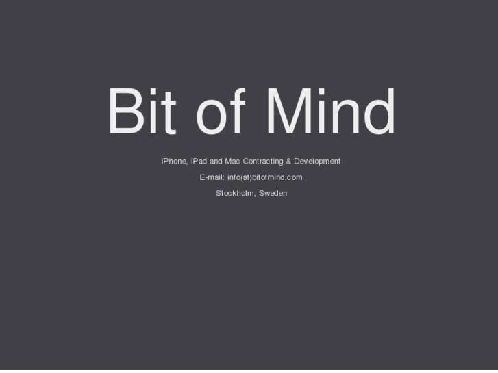 www.bitofmind.com