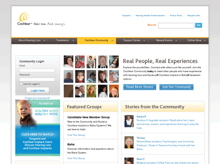 www.cochlearcommunity.com