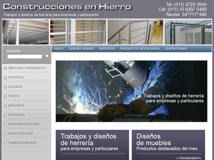 www.construccionesenhierro.com