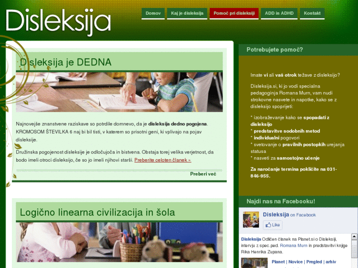 www.disleksija.si